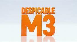 Image result for 3 Despicable Me Movie Logo