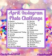 Image result for April Instagram Challenge