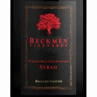 Image result for Beckmen Syrah Whole Cluster Purisima Mountain