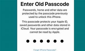 Image result for Enter Old Passcode iPhone