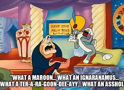 Image result for Bugs Bunny Maroon Meme