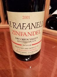 Image result for A+Rafanelli+Zinfandel