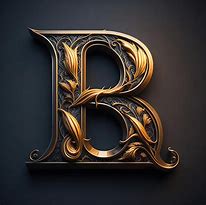Image result for Vintage Typography Letter B