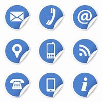 Image result for Contact Icon Blue