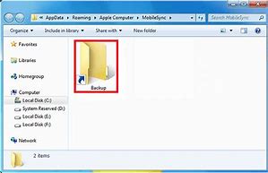 Image result for iPhone Backup Location On PC