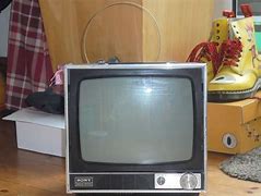 Image result for Vintage Sony Portable TV