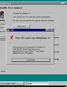 Image result for PC Health Check App Upgrade Win 11