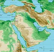 Image result for Middle East Deserts Map