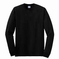 Image result for Long Sleeve Black T-Shirt
