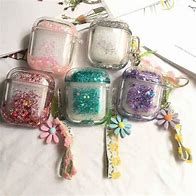 Image result for Clear Glitter AirPod Case