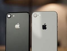 Image result for Silver iPhone 7 vs iPhone 8