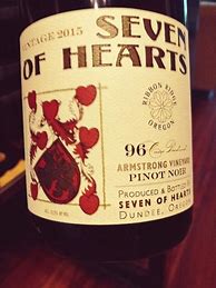 Image result for Seven Hearts Pinot Noir Armstrong