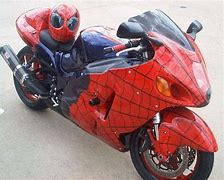 Image result for SpiderMan Motorcycle