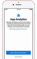 Image result for Send Analytics to Apple iPhone Setup