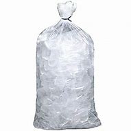 Image result for Ice Bags Disposable Plastic