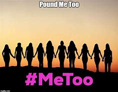 Image result for Pound Me Too Movement Meme