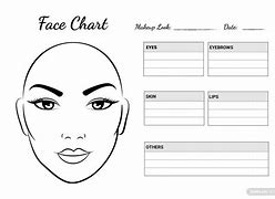 Image result for Free Face Chart