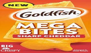 Image result for Mega Bites Goldfish Cartoon