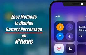 Image result for How to Show Battery Percentage On iPhone