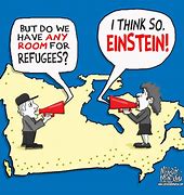 Image result for Refugee Cartoon