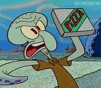 Image result for Spongebob Squidward Pizza Meme