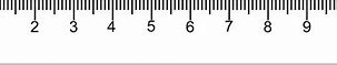 Image result for Actual Size Ruler Image