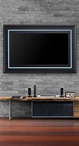 Image result for Flat Screen TV Wall Frames