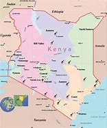 Image result for Lakes in Kenya Map