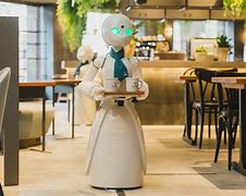 Image result for Robot Waiter Restaurant
