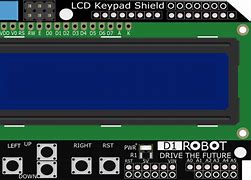 Image result for LCD Keypad Shield HelloWorld