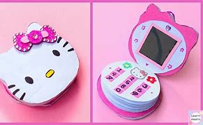 Image result for DIY Hello Kitty Phone Paper