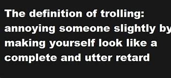 Image result for Definition of Trolling
