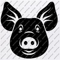 Image result for Funny Pig SVG