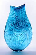 Image result for Vase Turquoise Drop Glass
