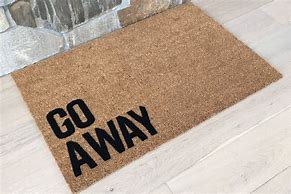 Image result for Go Away Doormat