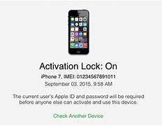 Image result for iCloud Activation Lock Check