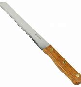 Image result for Wood Handle Bread Knife