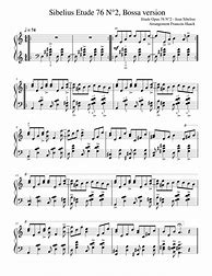 Image result for 13 Pieces 76 Etude Free Piano Sheet Music