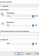 Image result for Keyboard Speed Setting