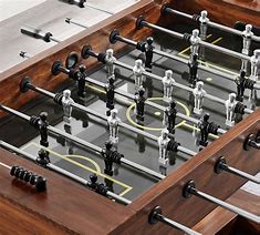 Image result for Rustic Foosball Table