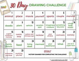 Image result for 30 Day Art Challenge Book