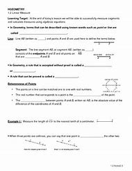 Image result for Linear Measure Geometry Page 19