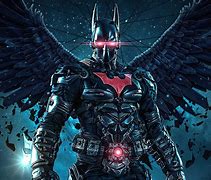 Image result for Red Batman Futuristic