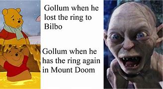 Image result for Gollum Game Meme