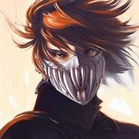 Image result for Anime Guy with Skull Mask