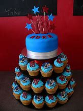 Image result for Iron Man Cupcakes