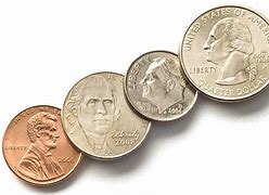 Image result for Penny Nickel Dime Quarter