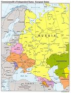 Image result for Eastern Europe Russia Map