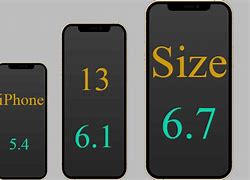 Image result for Newest iPhone 13 Size