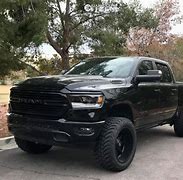 Image result for Lifted Ram 1500 Black